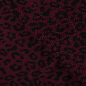 Preview: Teddy Plüsch - Mantelstoff - Luuk Leo - wine/black