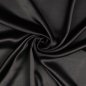 Preview: Innenfutter - Viskosesatin - uni - schwarz