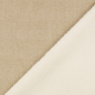Preview: RESTSTÜCK 0,40m !!! - Chenille Strick mit Teddyabseite - Caprice - beige