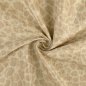 Preview: Jackenstoff Jacquard mit Glitzer - Leo - sand