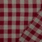 Preview: Baumwoll Flanell - Sveta - rot/grau