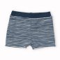 Preview: Badestoff Jersey - Stripes - marine