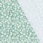 Preview: Badestoff Jersey - Panther Dots - altgrün