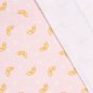 Preview: Badestoff Jersey - Oranges - rosa