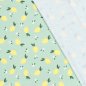 Preview: Badestoff Jersey - Lemons - mint