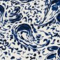 Preview: Viskosesatin - matt - Liya - blau