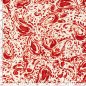 Preview: Viskosesatin - matt - Liya - rot