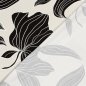 Preview: Viskosesatin - matt - Maila Flowers - beige/black