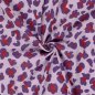 Preview: Musselin - Panther - lavendel