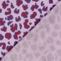 Preview: Musselin - Panther - lavendel