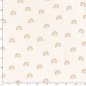 Preview: Musselin - Nature Rainbow - offwhite