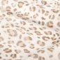 Preview: Musselin - Nature Leo - offwhite