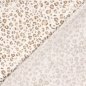 Preview: Musselin - Nature Leo - offwhite