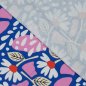 Preview: Canvas - Flower - blau/weiß/rosa - by Karina + Kind