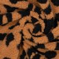 Preview: Mantelstoff - Curly Lamb - Raiko Leo - brown/black