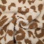 Preview: RESTSTÜCK 1,30m !!! - Mantelstoff - Curly Lamb - Raiko Leo - beige/caramel