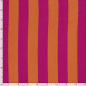 Preview: RESTSTÜCK 0,70m !!! - Musselin - Big Stripes - orange/pink