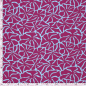 Preview: RESTSTÜCK 0,80m !!! - Musselin - Dorina Flowers - hellblau/fuchsia