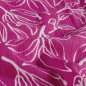 Preview: Musselin - Klementina - fuchsia/weiß