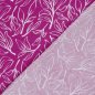 Preview: Musselin - Klementina - fuchsia/weiß