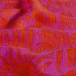 Preview: Musselin - Sunshine - fuchsia/rotorange