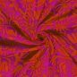 Preview: Musselin - Sunshine - fuchsia/rotorange