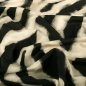 Preview: Viskosejersey - Lyn Zebra - beige/schwarz