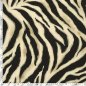Preview: Viskosejersey - Lyn Zebra - beige/schwarz
