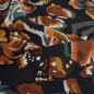 Preview: Viskose Crepe - Mirja Flowers - navy