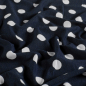Preview: Viskosejersey - Espe Dots - navy/white