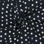 Preview: Viskosejersey - Espe Dots - navy/white