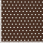 Preview: Viskosejersey - Espe Dots - brown/white