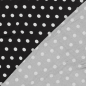Preview: Viskosejersey - Espe Dots - black/white