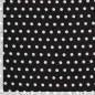 Preview: Viskosejersey - Espe Dots - black/white