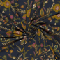 Preview: Viskosejersey - Evie Flowers - navy