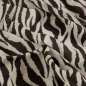 Preview: Viskose Crepe - Taina Zebra - black/sand
