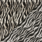 Preview: Viskose Crepe - Taina Zebra - black/sand