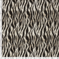 Preview: Viskose Crepe - Taina Zebra - black/sand