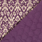 Preview: Samtstepper - Tino Ornament - violett