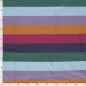 Preview: French Terry - Pablo Streifen - flieder/orange/fuchsia/lila