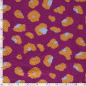 Preview: Teddy Plüsch - Mantelstoff - Kenta Leo - fuchsia/orange