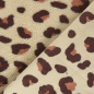 Preview: Teddy Plüsch - Mantelstoff - Kenta Leo - beige/brown