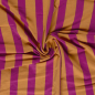 Preview: French Terry - Milo Streifen - orange/pink