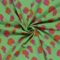 Preview: Jersey - Leo - grün/fuchsia/orange - by Fräulein von Julie