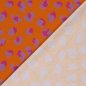 Preview: Jersey - Leo - orange/lila/fuchsia - by Fräulein von Julie