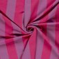 Preview: French Terry - Blockstreifen - lila/pink - by Fräulein von Julie