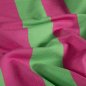 Preview: French Terry - Blockstreifen - grün/fuchsia - by Fräulein von Julie