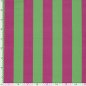Preview: French Terry - Blockstreifen - grün/fuchsia - by Fräulein von Julie