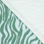 Preview: Sportjersey - bi-elastisch - Zebra - matt grün