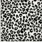 Preview: Mantelstoff - Curly Lamb - Raiko Leo - white/black